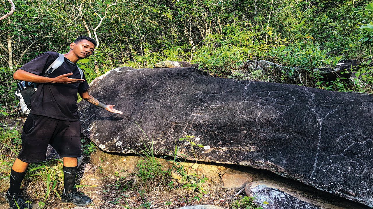 Explorando las MONTAÑAS de CARABOBO encontramos PETROGLIFOS y un TOBOGÁN NATURAL en el RÍO CABRIALES