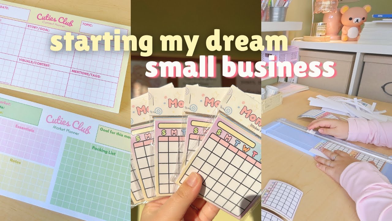 Starting a small business in 2025 💌 stationery, designing, packaging
