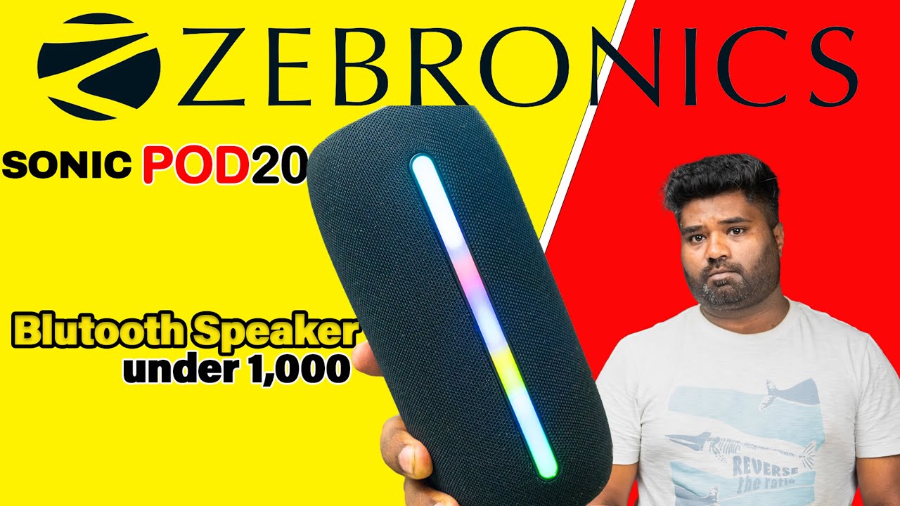 Zebronics Sonic POD 20 || Under 1000 Bluetooth Speaker || Hindi/Urdu