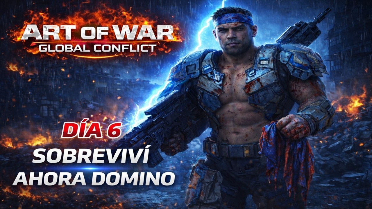 DÍA 6: SOBREVIVÍ… AHORA DOMINO 🔥 | Cerbero Imparable | Art of War 3