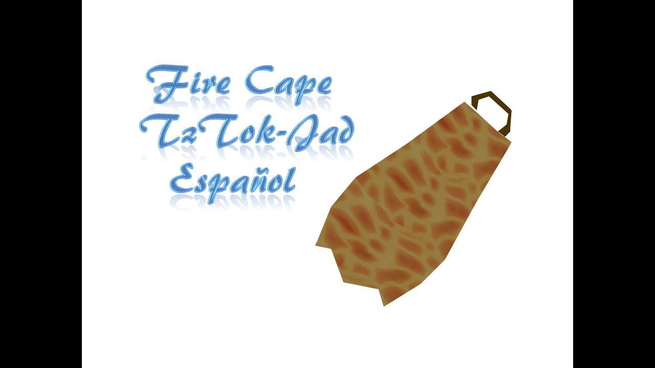 Guía Fire Cape - TzTok-Jad OSRS Español
