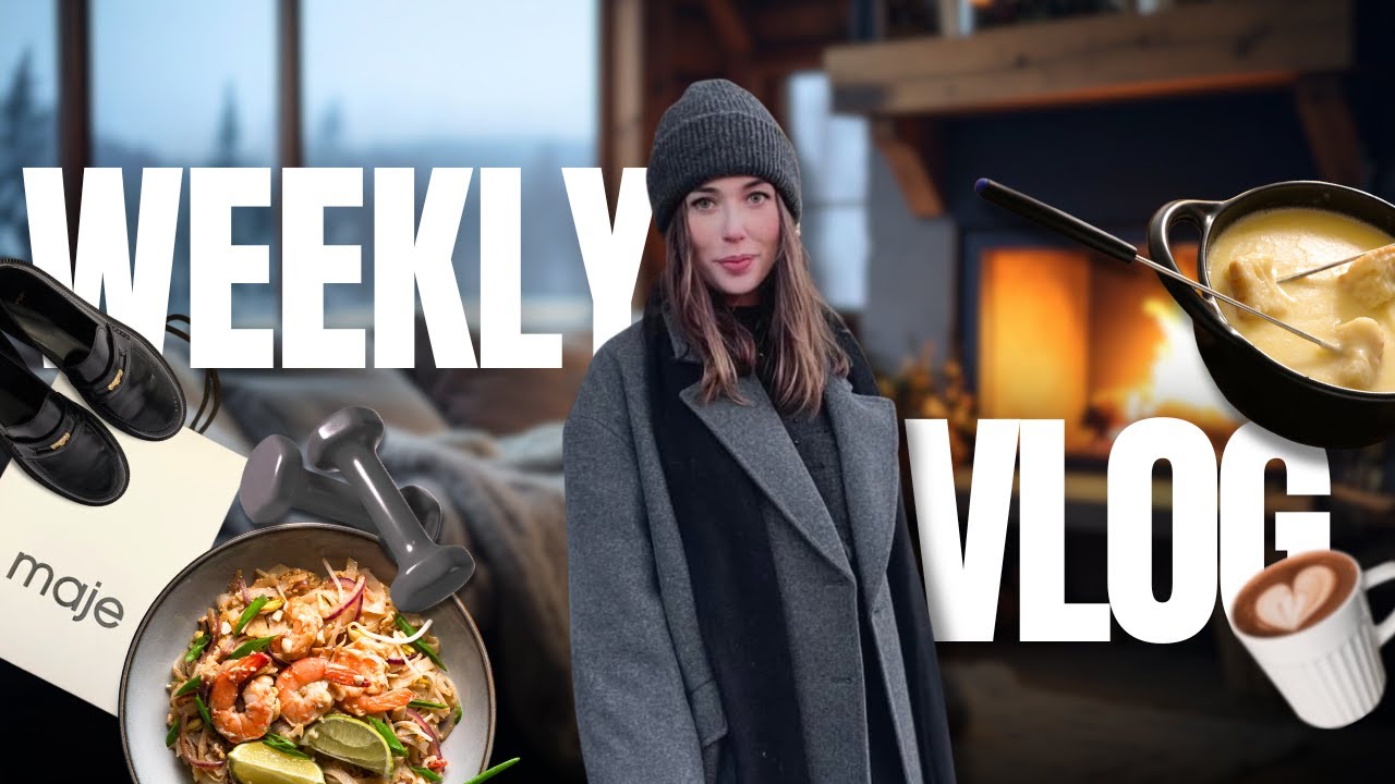 Entre flemme, sport et chocolat chaud ! (weekly vlog)