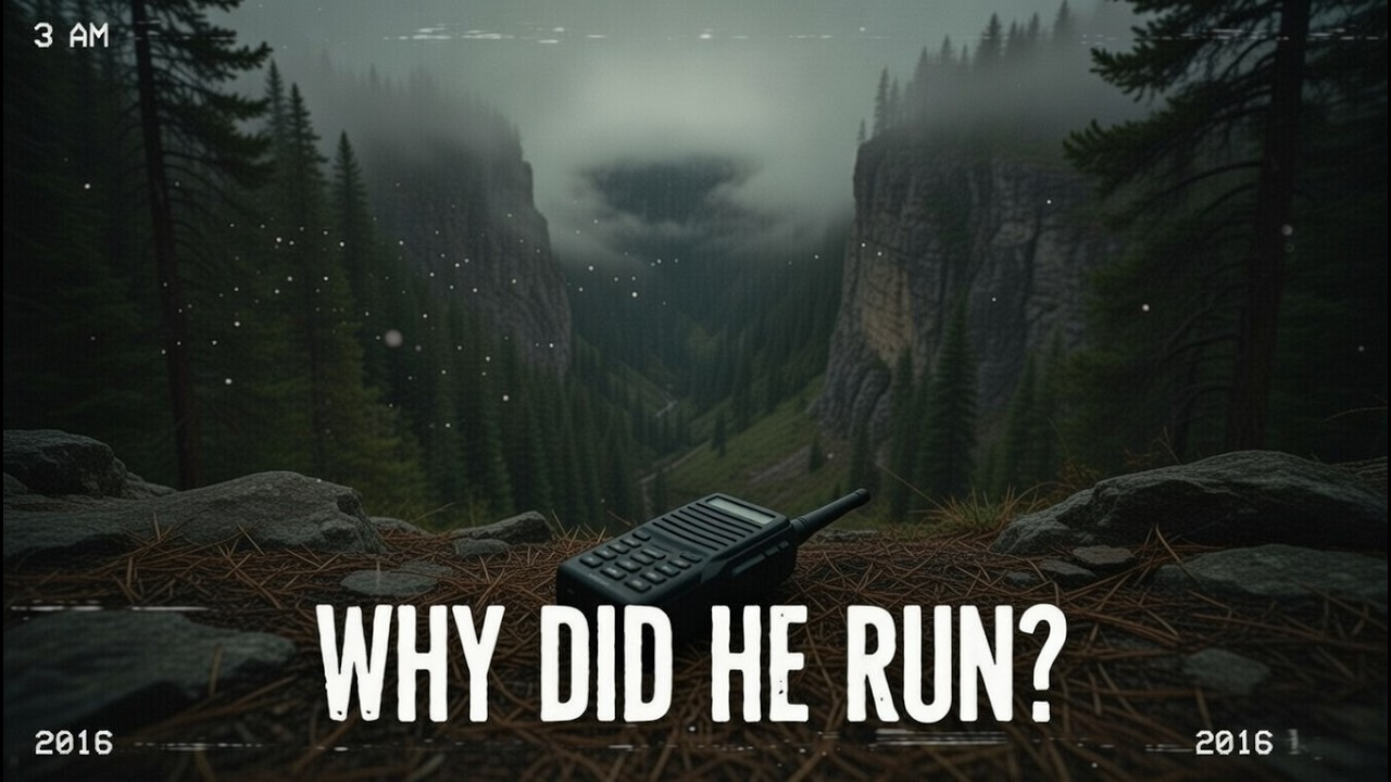 What Made Him Sprint Down A Vertical Cliff?