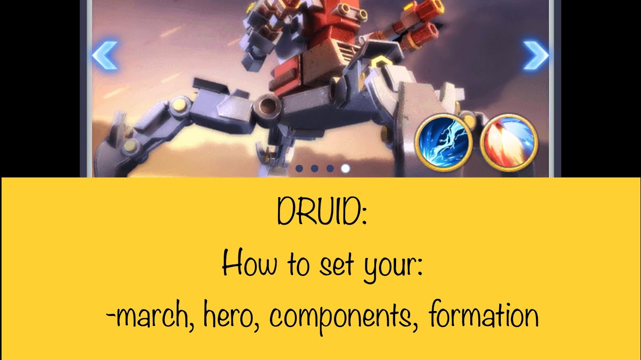 TOPWAR: New players alert ‼️ DRUID: how to increase your damage & rewards …success guaranteed