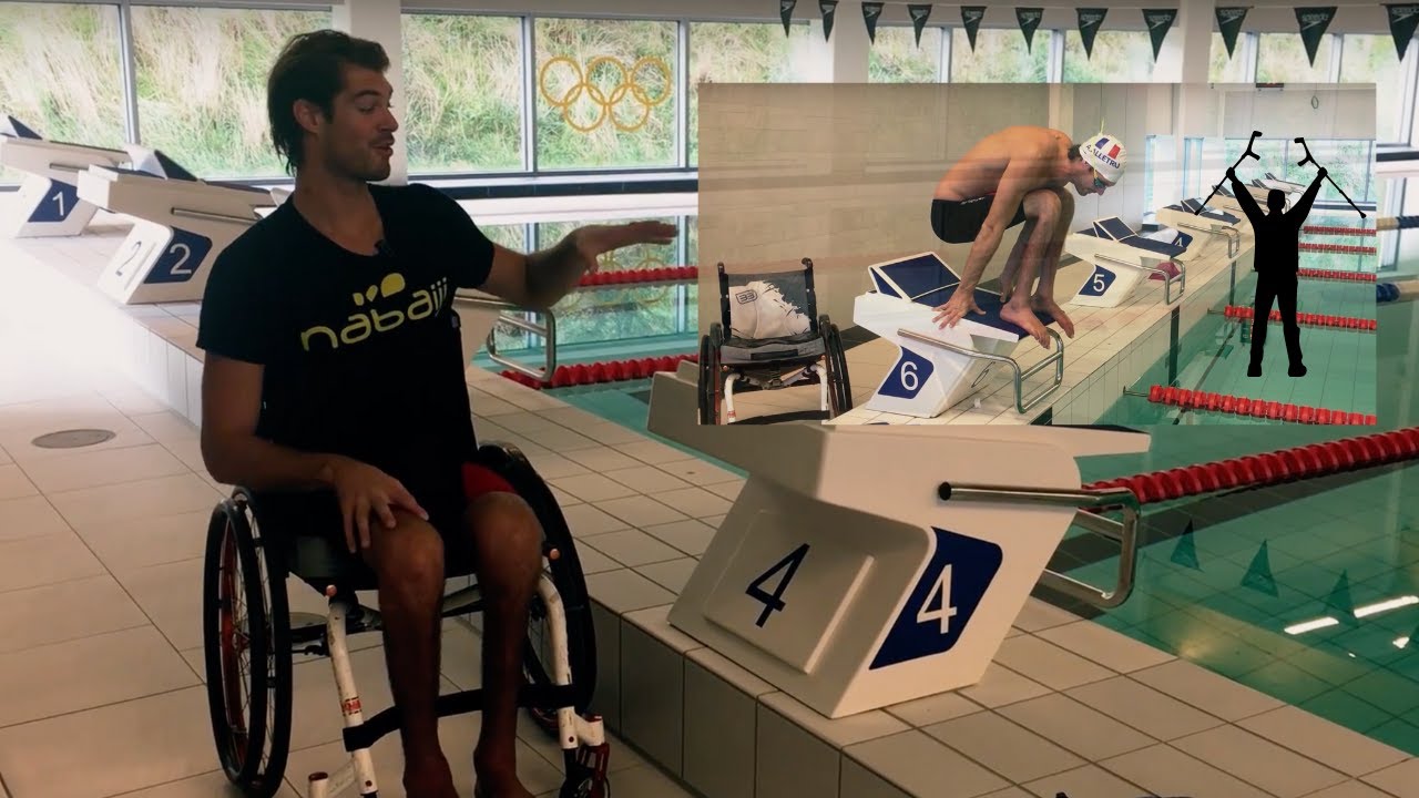 Nager en étant paraplégique ? Oui c'est possible.