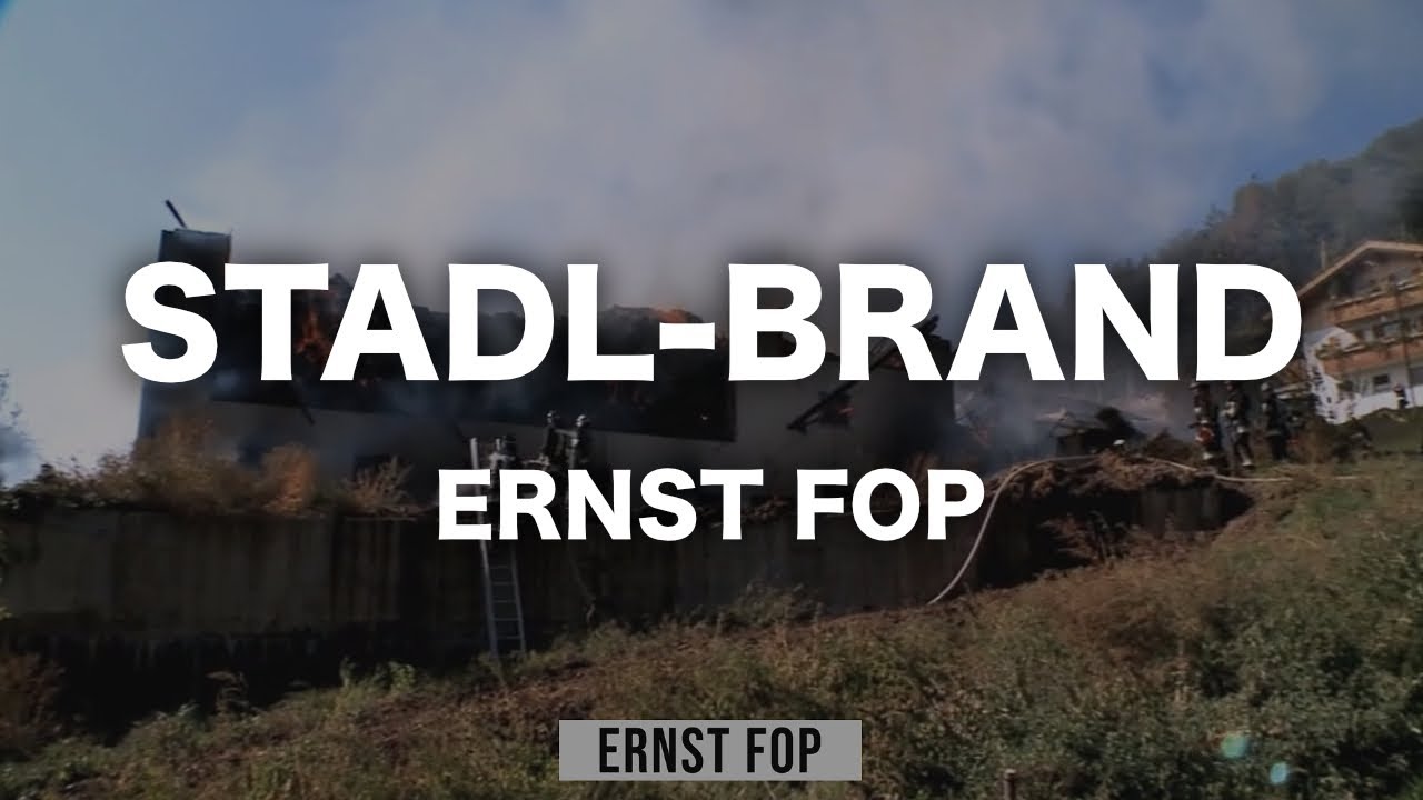 Heustadl-Brand in Vöran - Ernst Fop