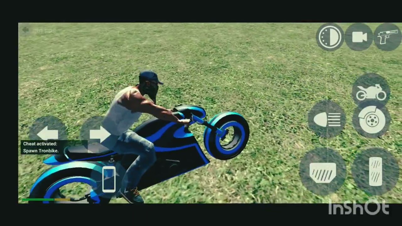 Fastest car (Supra) Vs Fastest bike ( Tronbike) in Indian bike riding game