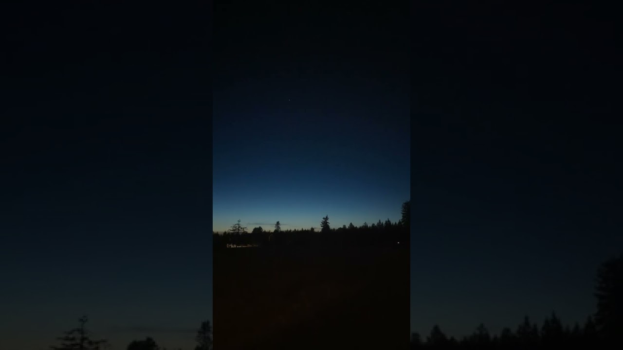 ISS (International Space Station) flyover / naked eye / no zoom / Timelapse