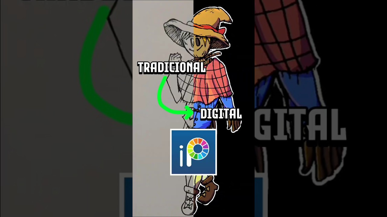 Como passar um desenho do TRADICIONAL para o DIGITAL pelo ibispaint? 