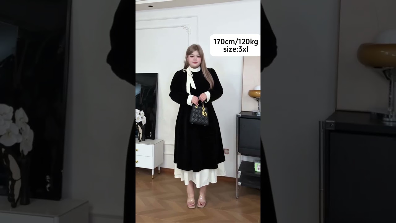 One of the most satisfying dresses of the winter #plussizemenswear #plussize #plusfashion
