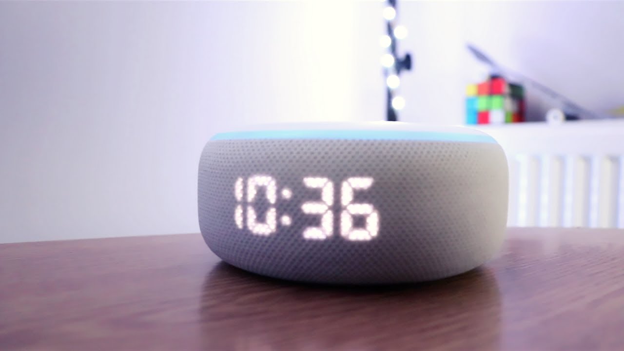 Alexa With Clock