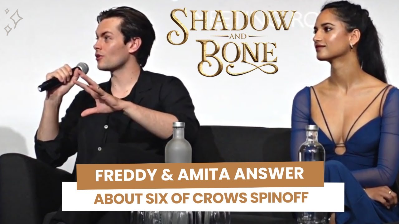 Freddy Carter & Amita Suman talk about the season 2 of Shadow and Bone