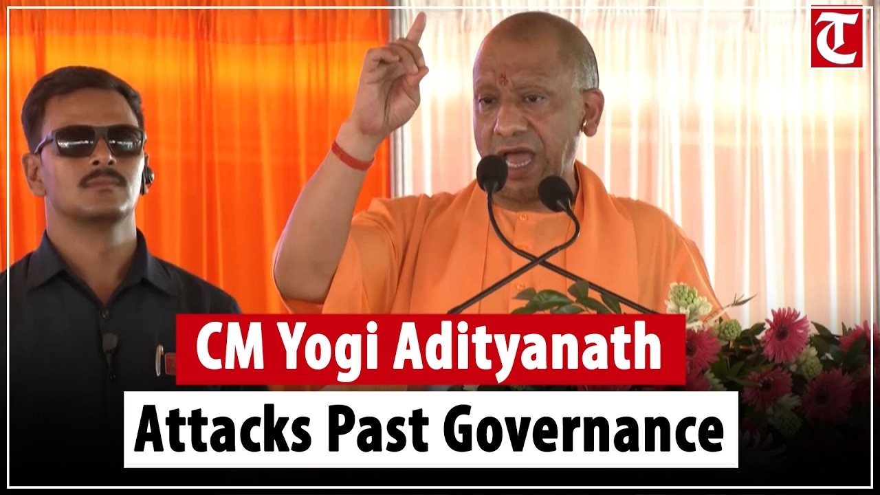 CM Yogi Adityanath Attacks Past Governance, Highlights Development in Gonda Rally Speech