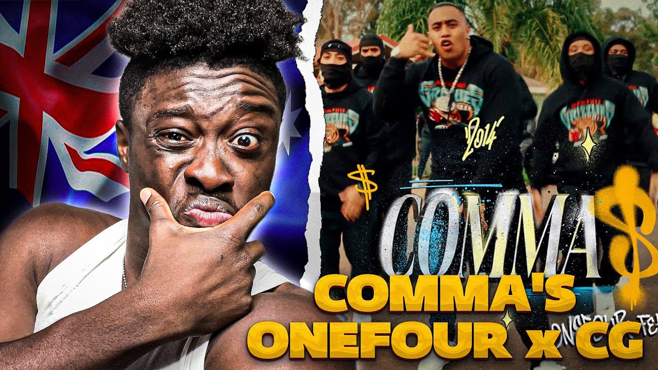 First Time Reacting Australia Music 🇦🇺 ONEFOUR ft. CG - COMMA'S (Official Music Video)