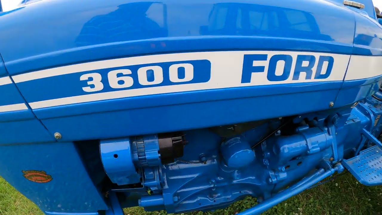 1977 Ford 3600 2.9 Litre 3-Cyl Diesel Tractor (48 HP) - Kelsall Steam & Vintage Rally 2025