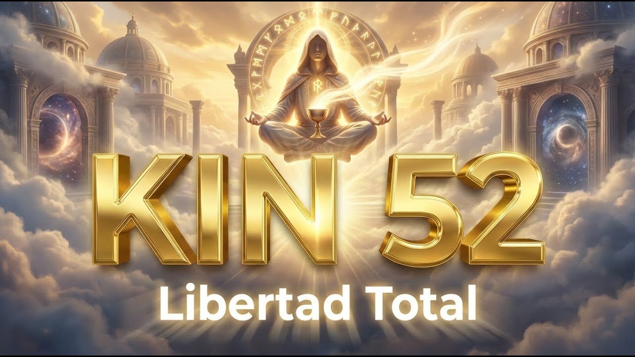¡Eres Libre de Verdad! 🗽 KIN 52: Humano Cósmico Amarillo | Música para la Libertad Total