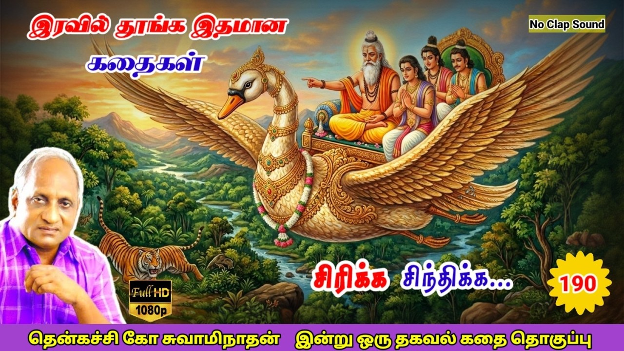 மன அழுத்தம் நீங்கி கவலைகள் மறந்து தூங்க Thenkachi Ko Swaminathan கதைகள் 190 | நியாயம் அநியாயம்