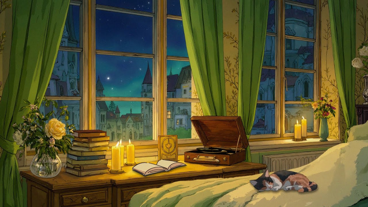 Classic 1930s Jazz Echoing from Another Room on a Quiet Evening | Timeless Vintage Sounds