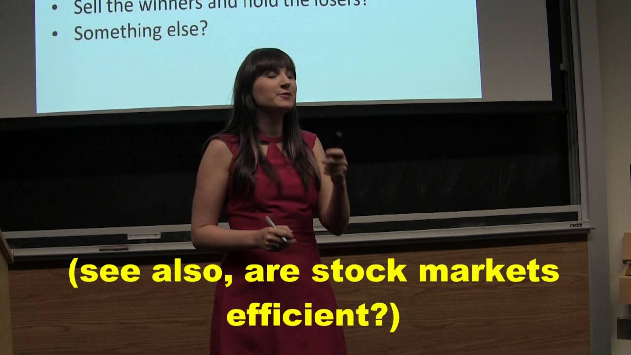 Behavioral Economics - Motivation for the Disposition Effect