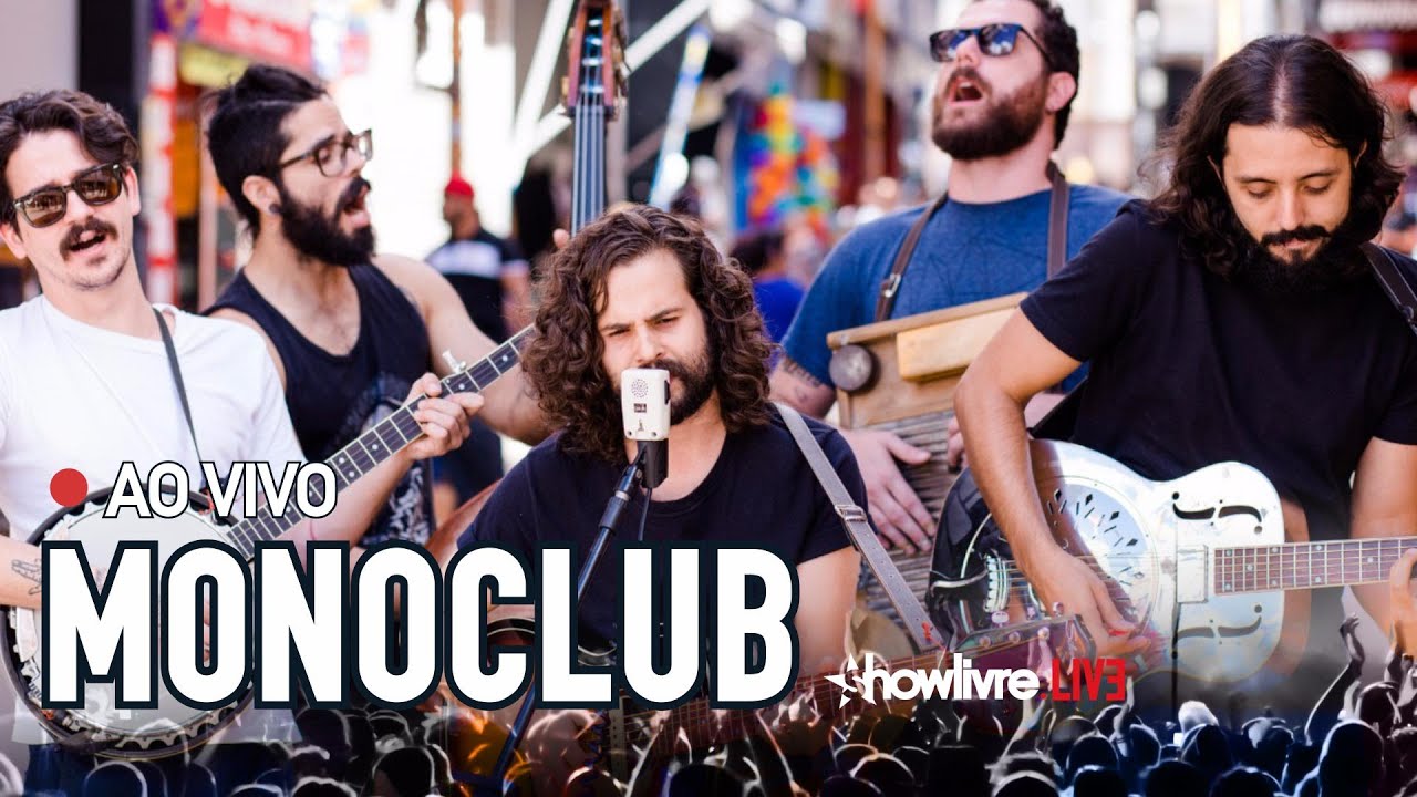 Monoclub no Estúdio Showlivre - Ao Vivo