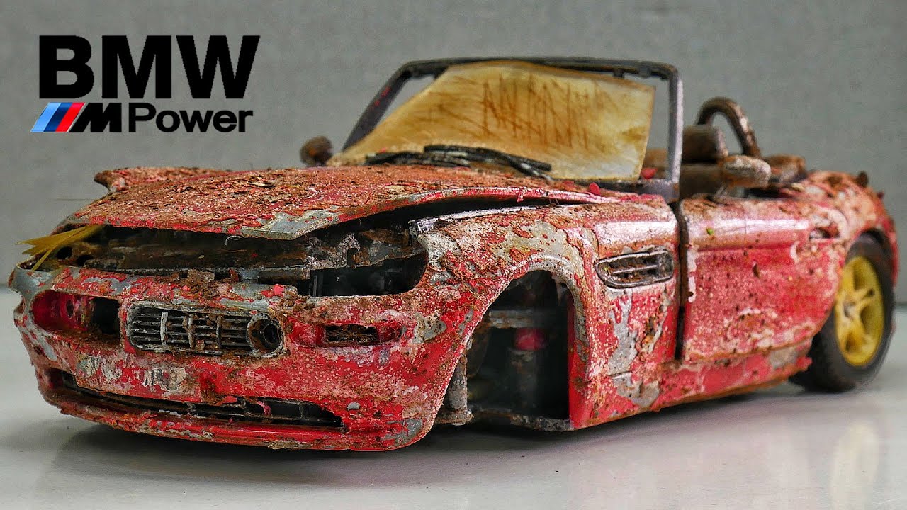 Restoration abandoned BMW Z8