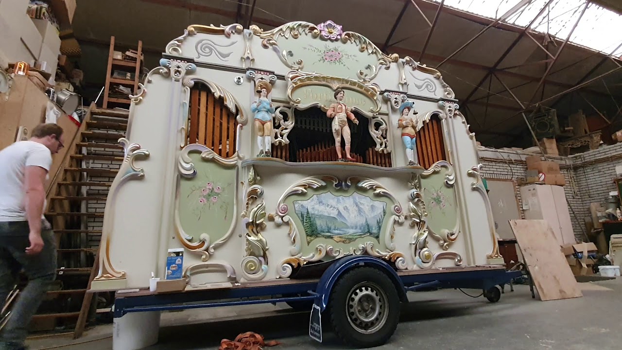 Draaiorgel Fortissimo speelt Inner Circle, Bee Gees en meer