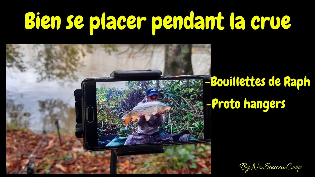 Bien se placer pendant la crue