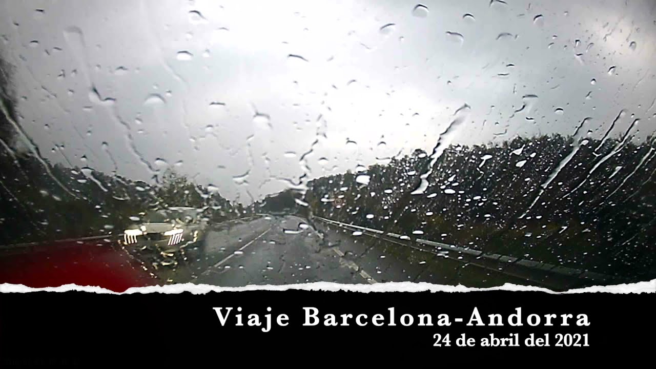 🇪🇸🇦🇩 Viaje Barcelona-Andorra en 8 minutos 24/04/2021