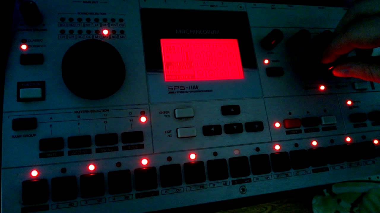 Playing with Machinedrum resampling