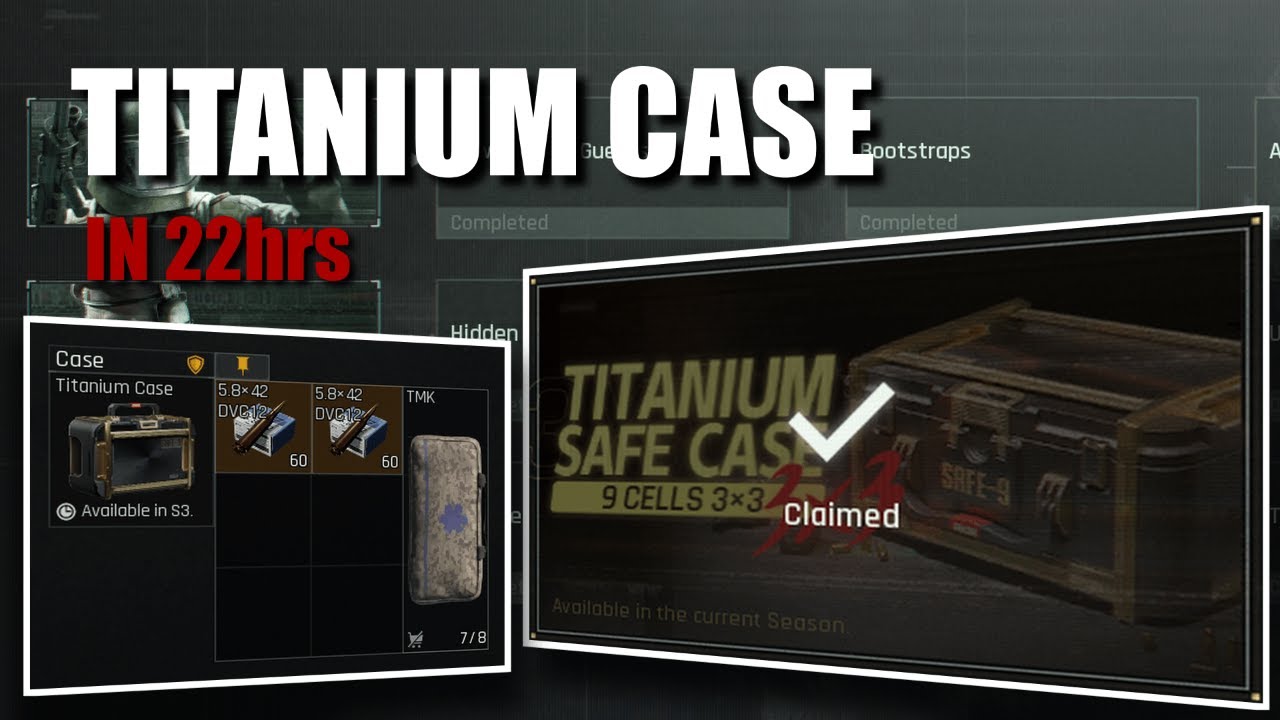 Get Your Titanium Case FAST!