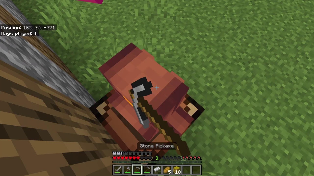 Playing my Minecraft Forever world part 1