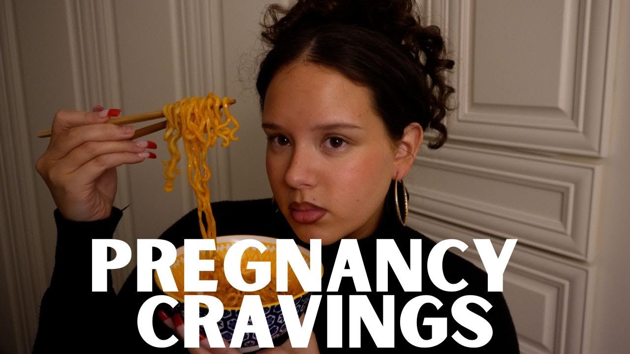 trying my pregnancy cravings...