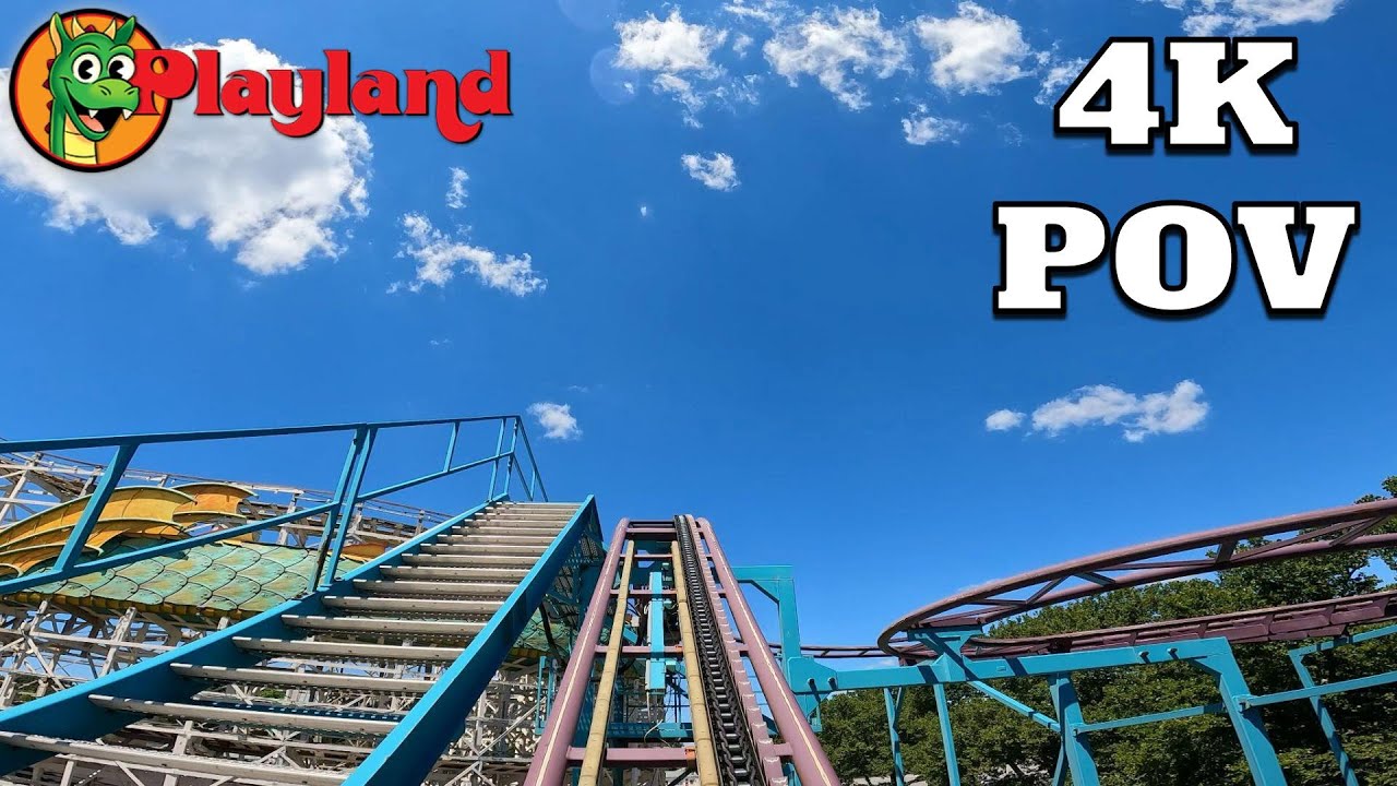 Crazy Mouse Front Row POV [4K] | Rye Playland Park 2022