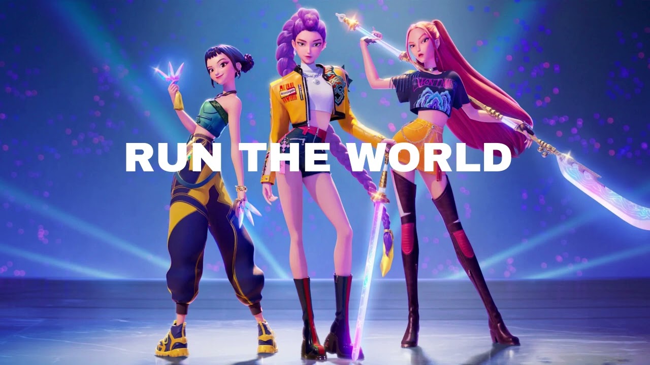 (FREE FOR PROFIT) HUNTR/X x K/DA x Blackpink Type Beat - Run the world K-Pop Demon Hunters beat