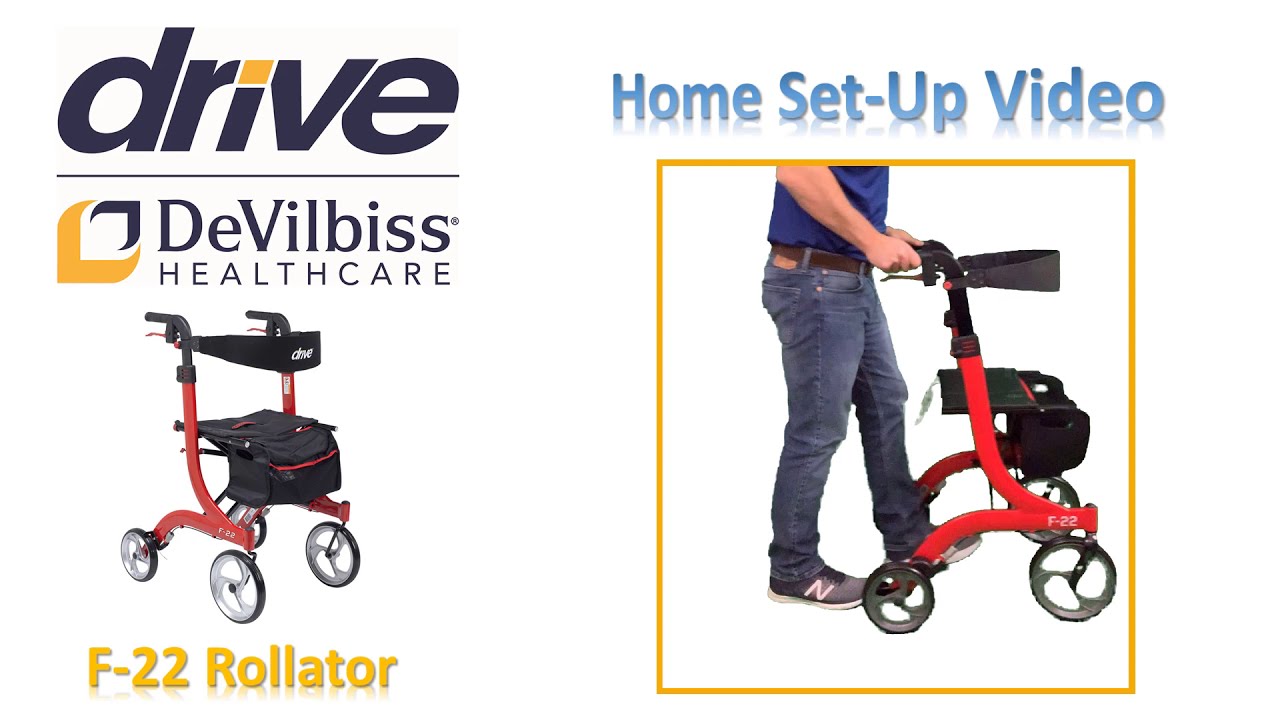 F-22 Rollator Home Set-Up Video
