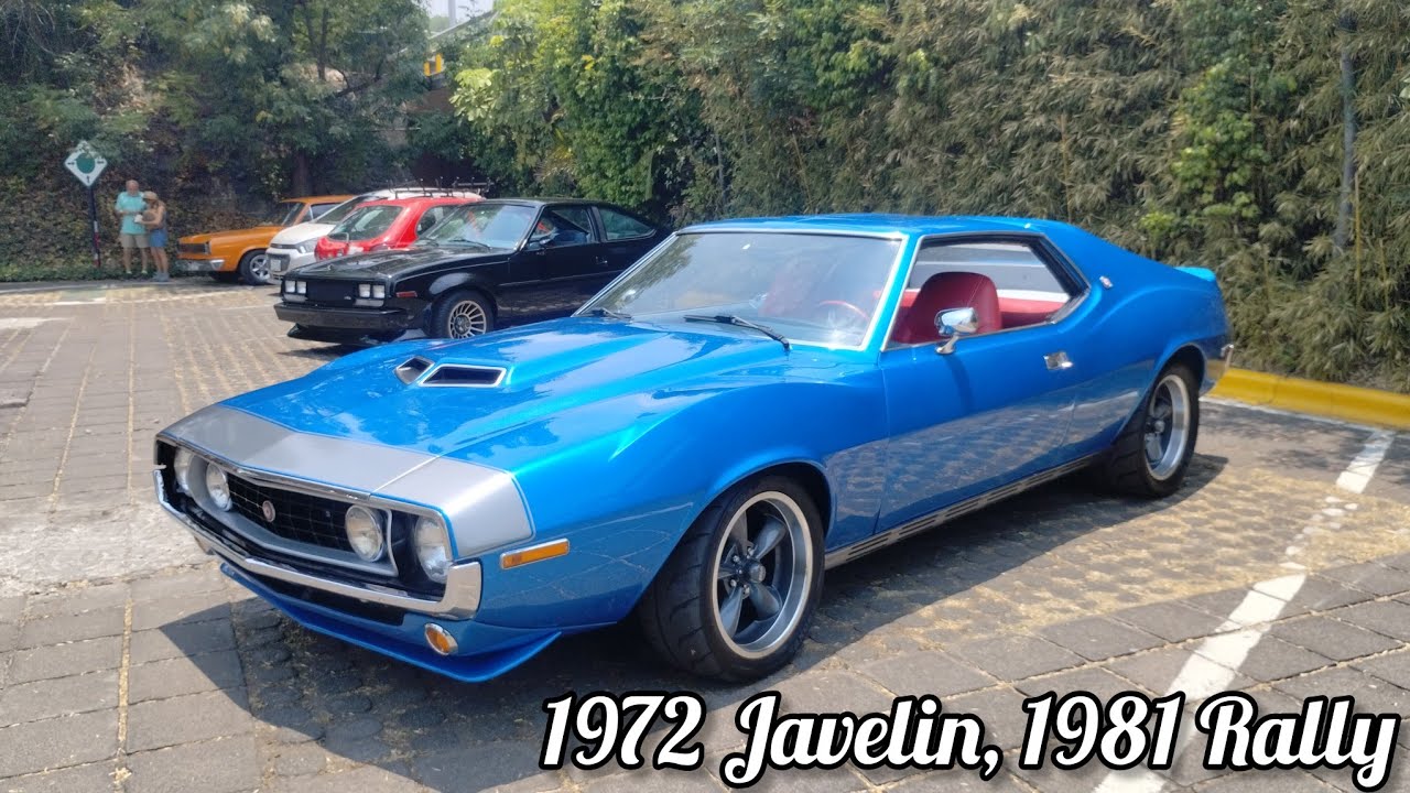 1972 AMC Javelin, 1981 AMC Rally, 1978 Rally AMX