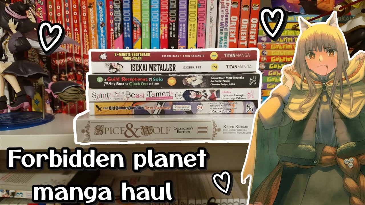 Manga shopping vlog haul // ✨️ collectors edition manga