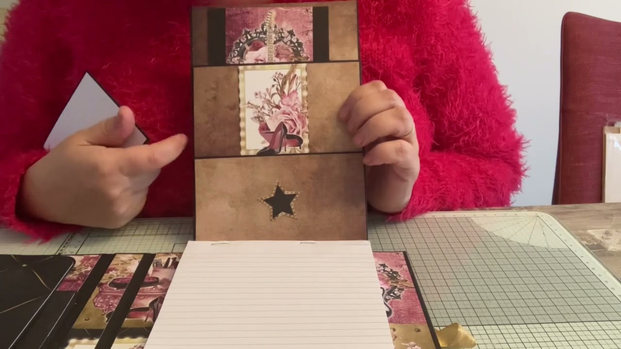 Présentation note book #scrapbooking #