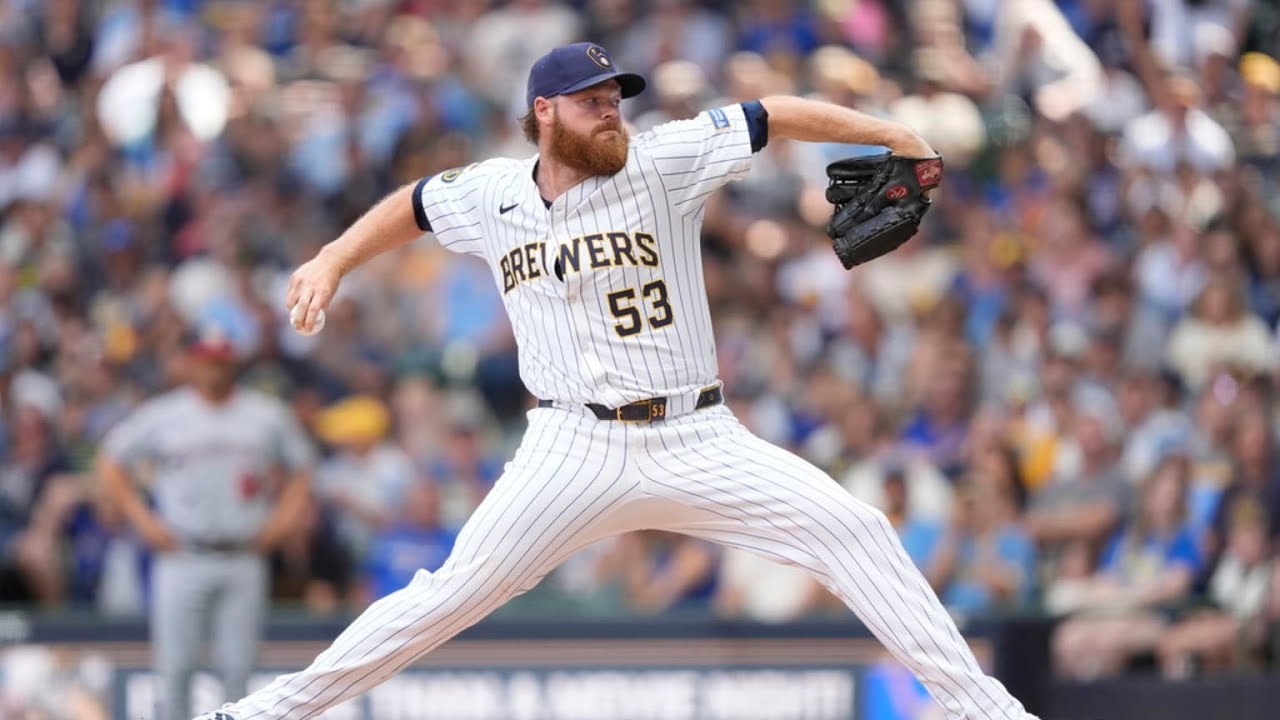 Brandon Woodruff punches out 10 Nationals over 4 1/3 innings on 7/12/25