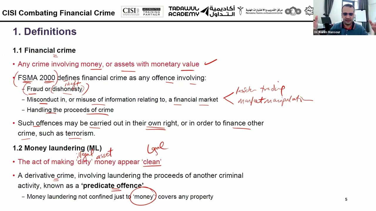 CISI Combating Financial Crime (Chapter 1 Part 1) (CISI Training & Courses)
