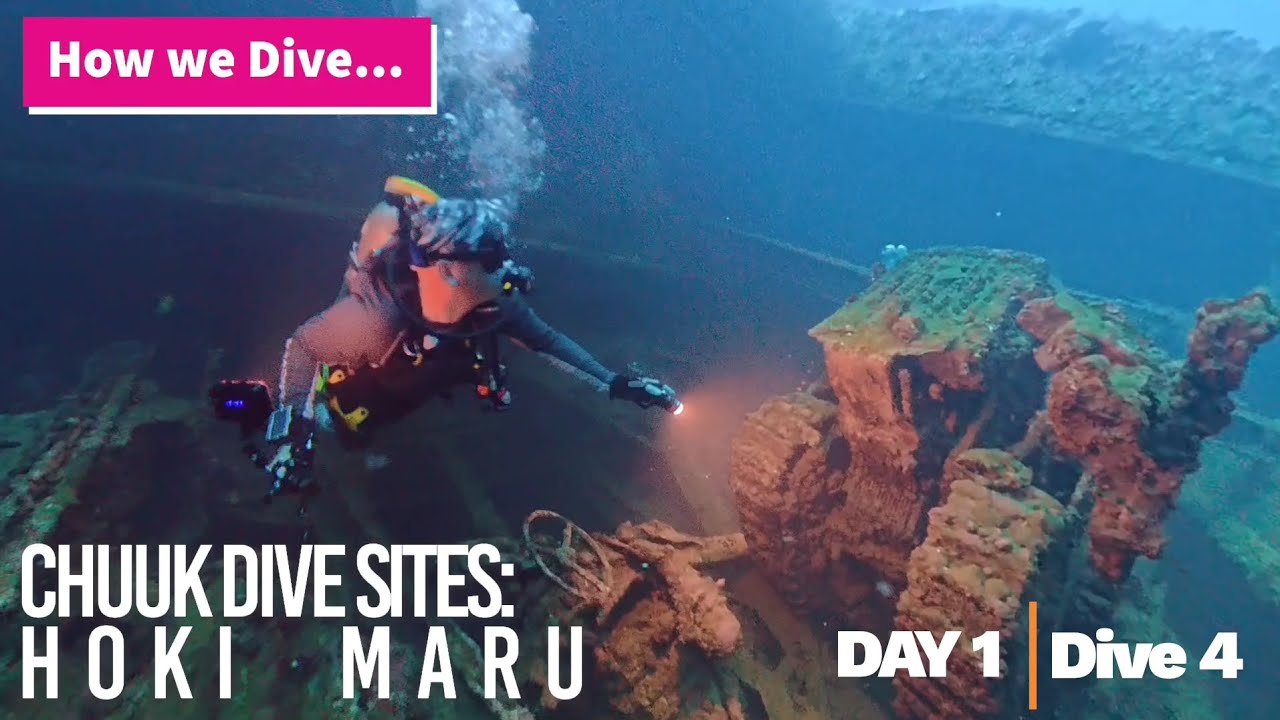 How we dive...Chuuk Dive Sites: Hoki Maru 