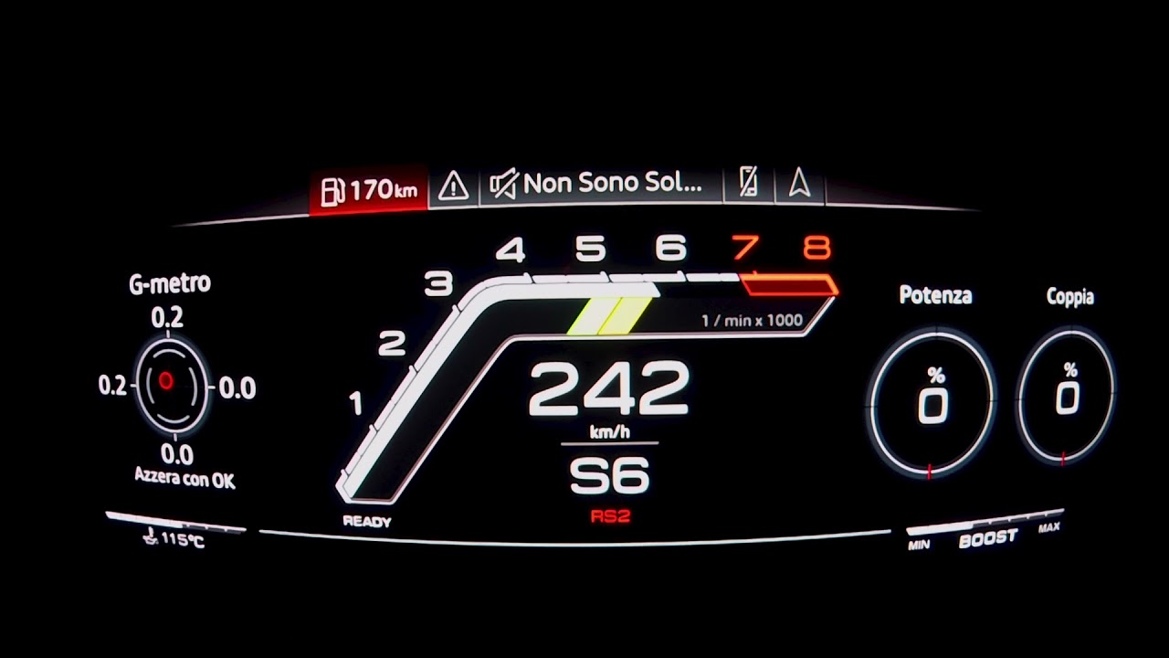 Rimappatura Audi RS6 C8 4.0T 600cv By TopTuning Treviso