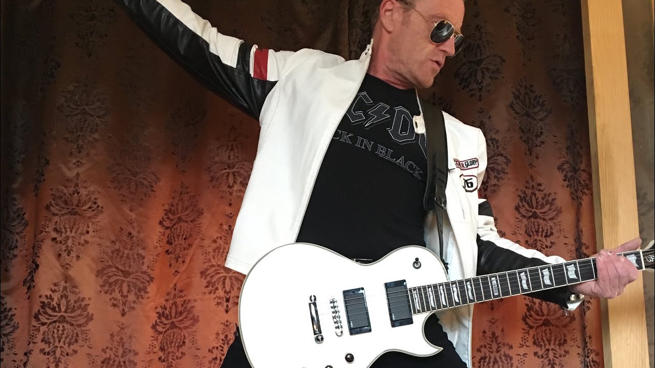 Harley Benton SC-1000 progressive white guitar unboxing and review.