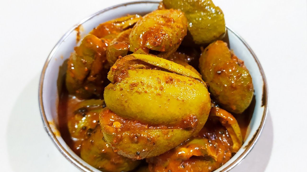 Stuffed raw mango pickle recipe Goan style| Mango Pickle recipe| Aam ka aachar| Aam ka bharwa achar|