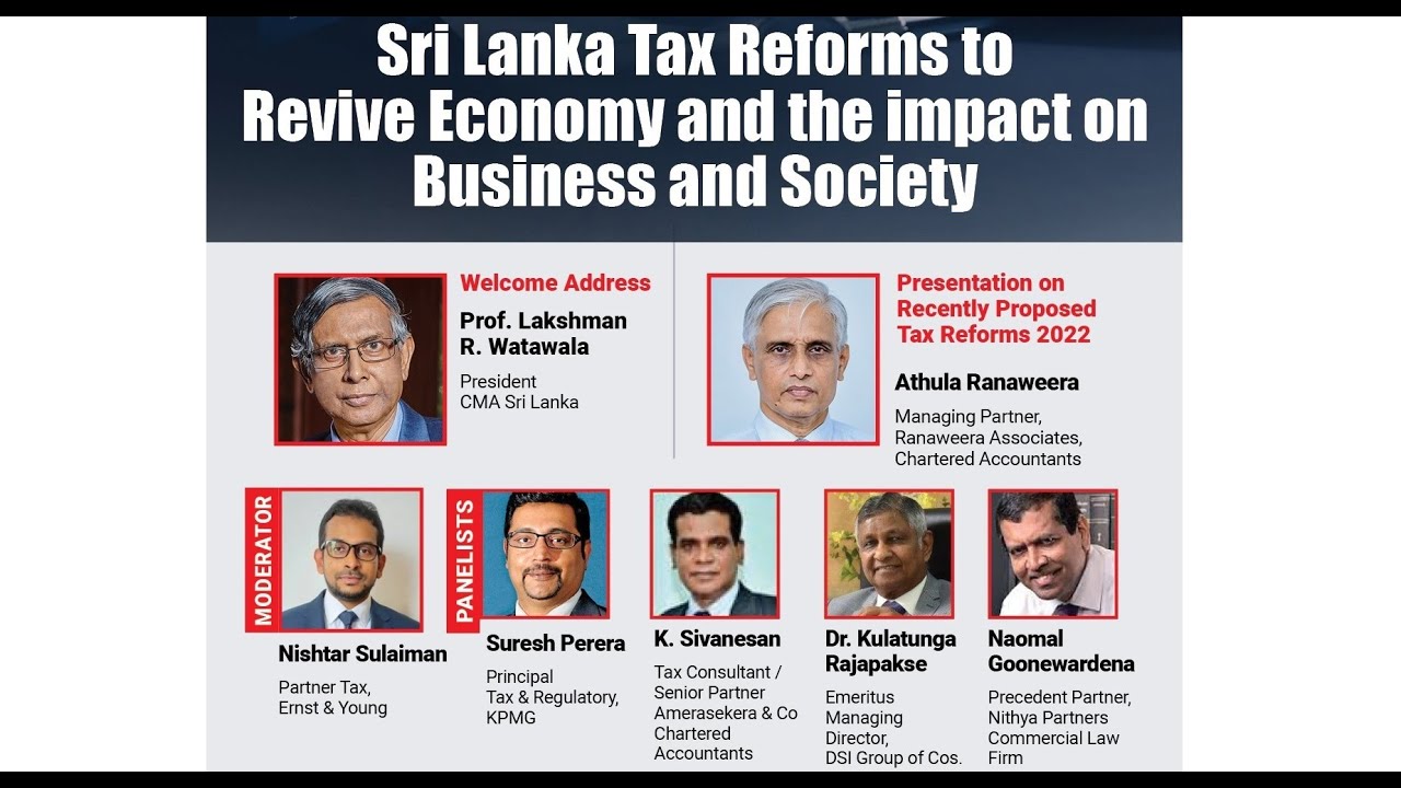 Sri Lanka Tax Reforms to Revive Economy and the impact on Business and Society