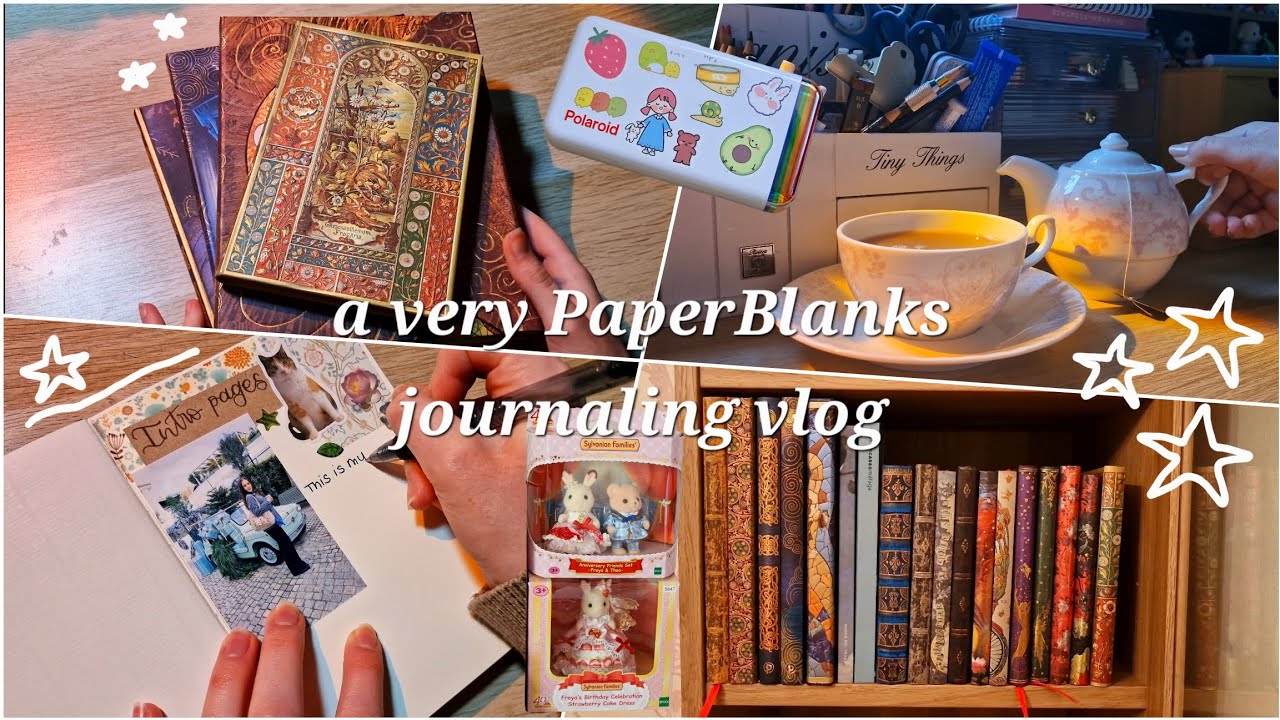 a cozy journaling vlog 