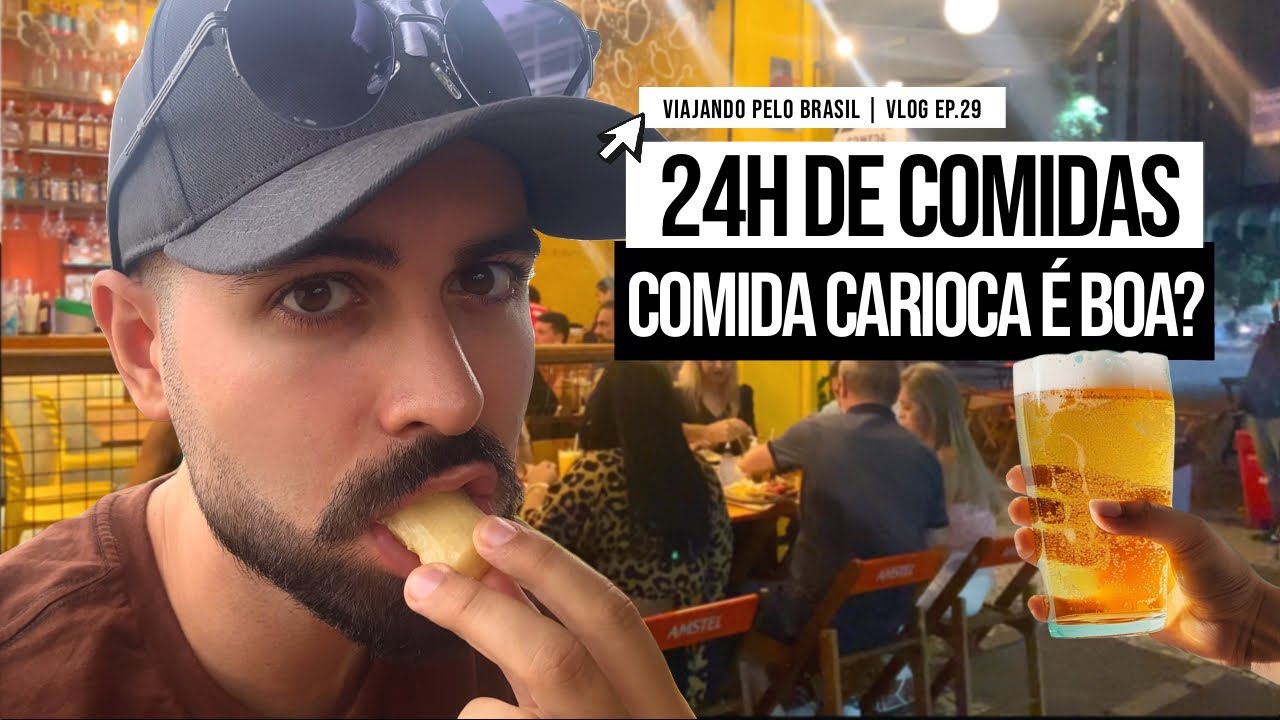 24 HORAS COMENDO NO RIO DE JANEIRO | ONDE COMER EM COPACABANA