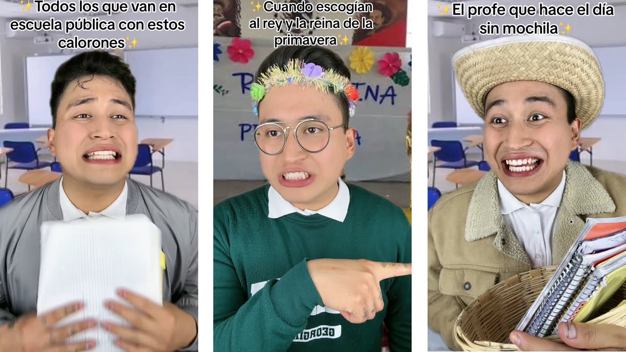 ‼️⚠️Los MEJORES TikToks de El Profe Julio⚠️‼️| David se DESMAYA por el calor🥵😵😭