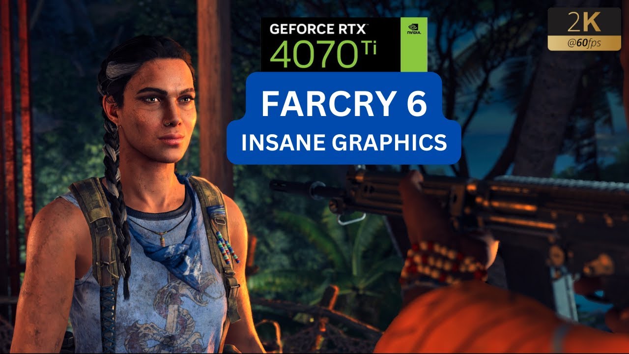 RTX 4070 Ti - FARCRY 6 Gameplay [2K 60FPS RAY TRACING] - No Commentary