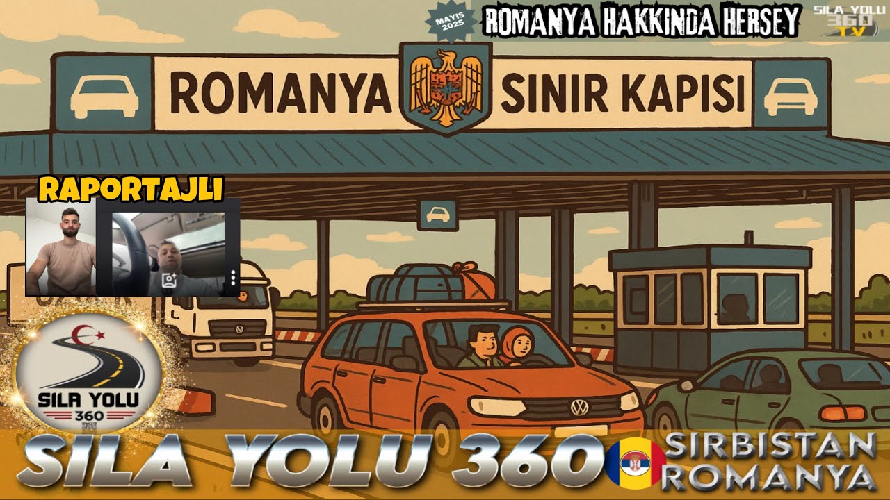 Sila Yolu 360 - Romanya 🇷🇴 Hakkında Herşey Sırbistan 🇷🇸 Vidin Timiş Canlı Anlatım ve Raportaj #2025